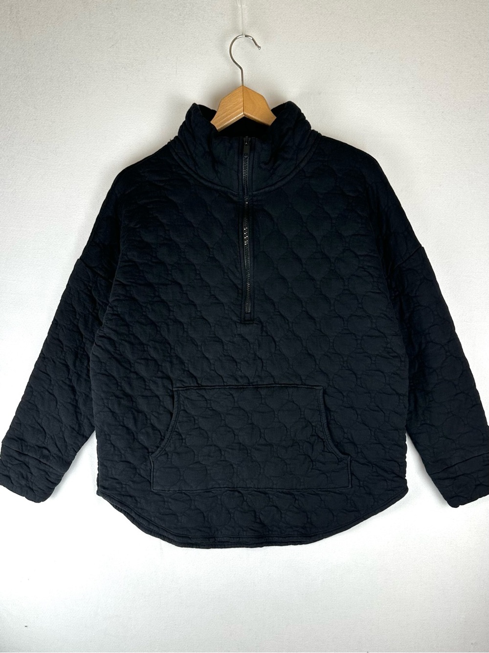 Gap Quilted Quarter Zip Pullover Sweatshirt Cozy